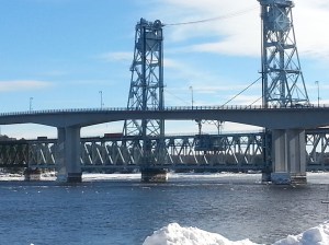 spanning the Kennebec River at Bath, Maine