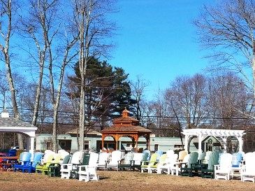 Gazebos and Pergolas and Adirondack Chairs at Sweet Dreams in Brunswick ME 04011